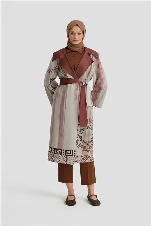 Armine Giy Çık 22Kd4336 Kahverengi